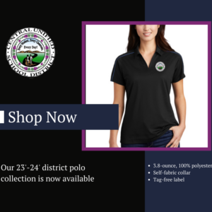 womens district polo shirt