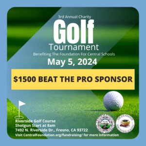 Golf Tournament- Beat The Pro Sponsor
